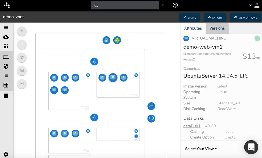 Azure Network Diagrams