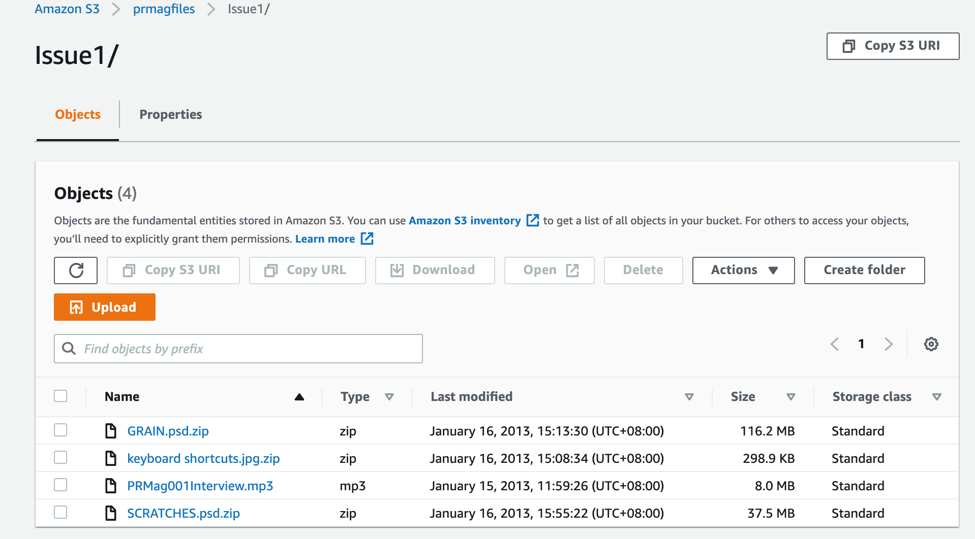 Amazon S3 Fundamentals